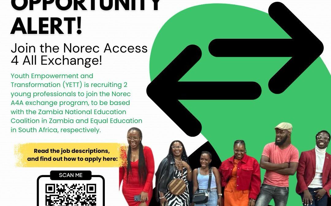 Want to gain regional experience and work for education justice in Southern Africa?
